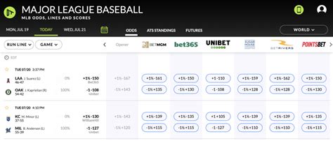 baseball betting games|OddsTrader .